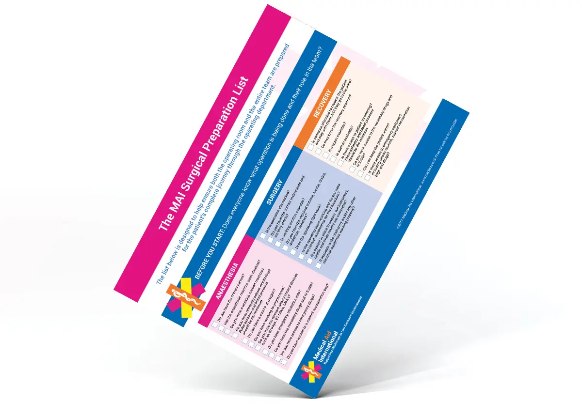 Surgical Preparation List