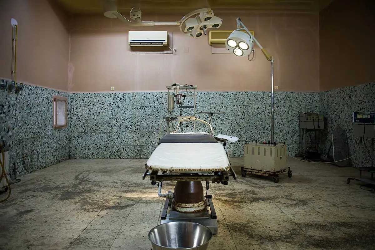 Dirty Hospital Operating Theatre